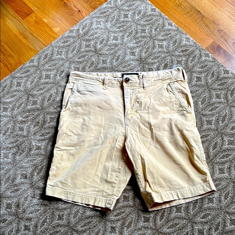Men's Slim Tan Shorts American Eagle